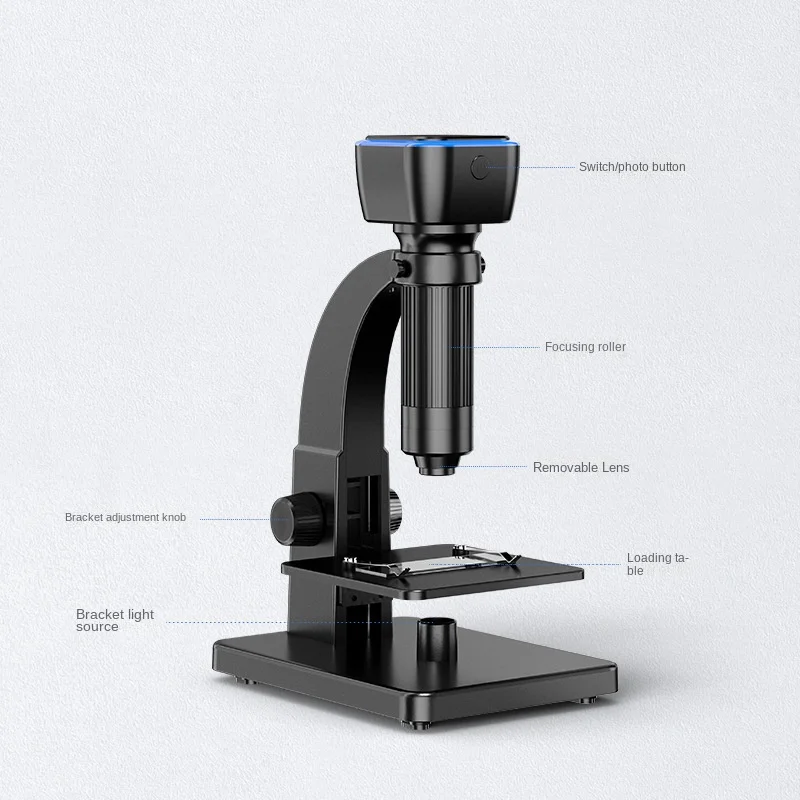 New Industrial Microscope HD 2000 Times Microscope Portable WiFi Digital Microscope