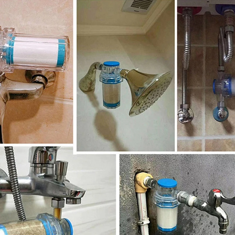 Filtre supporter ficateur d'eau du robinet avant, filtre à mailles, pompe à eau, d'argile, tuyau à haut débit, 142x113x55mm, 2 ensembles