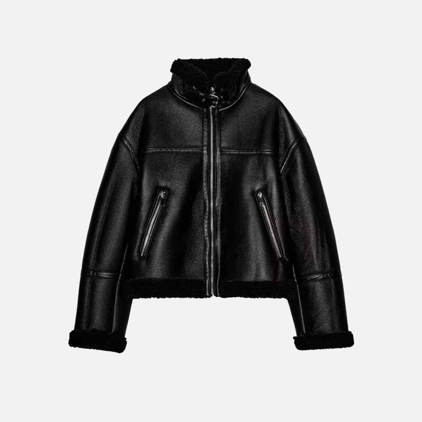 Giacca Casual Reversibile da Donna, Capospalla Autunnale 2025, Marca Z, Modello Lungo con Zip