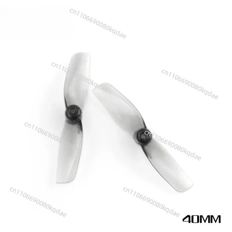 12CW 12CCW Micro‑Size Polycarbonate Blade Set, 40MM 1.6‑Inch 2‑Blade Mechanical Model Accessory