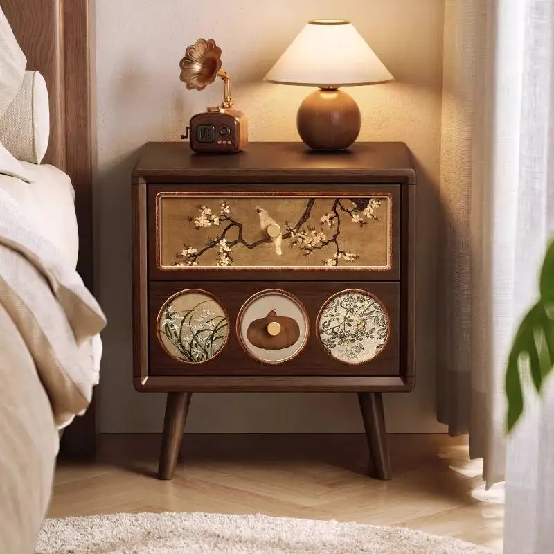 

Corner Luxury Nightstands Organizer Aesthetic Modern Essentials Bedside Table Bedroom Home Mesita De Noche Room Furnitures