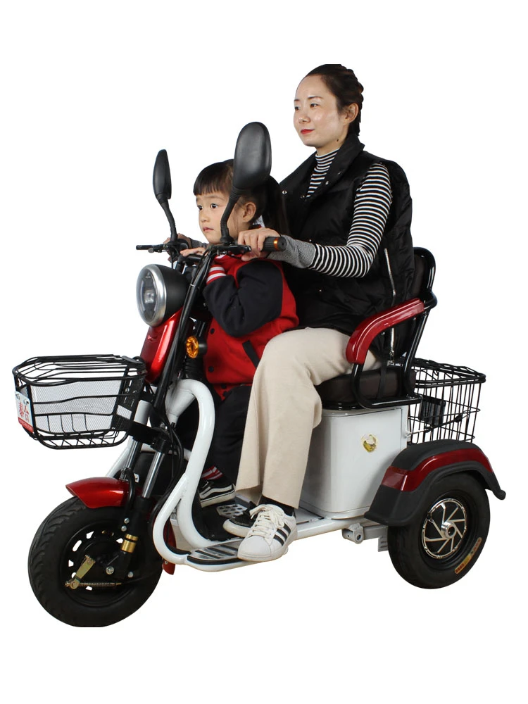 Electric Tricycle New Small Casual Scooter Battery Car for Elderly Disabled People