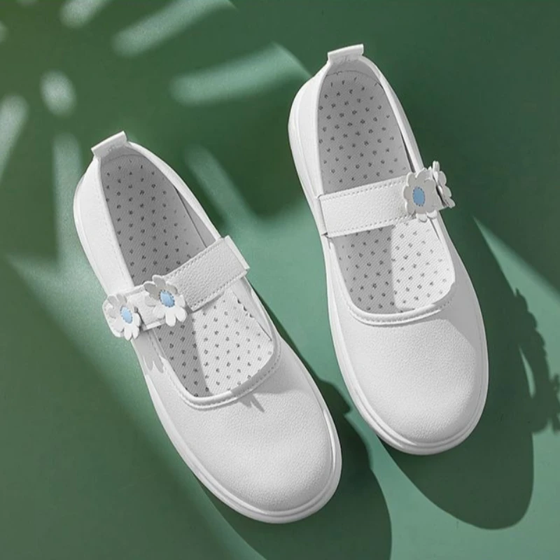 女性用ナースシューズ 厚底 防臭 妊娠中 韓国風 浅口 スリ - Women'S Shoes For Standing All Day のレビューと価格
