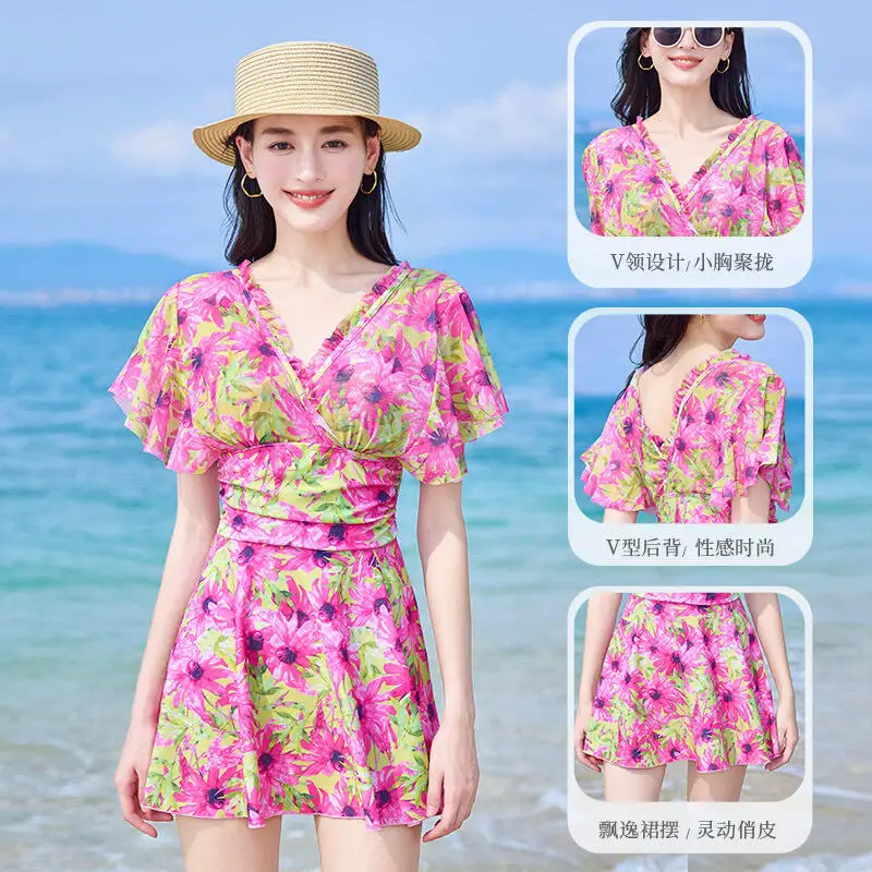 

New Japanese Cute Kitten Women's Bikini Y2K Girl Summer Anime Beach Seaside Fashion Breathe Comfort Quick Drying Soft Swimsuit