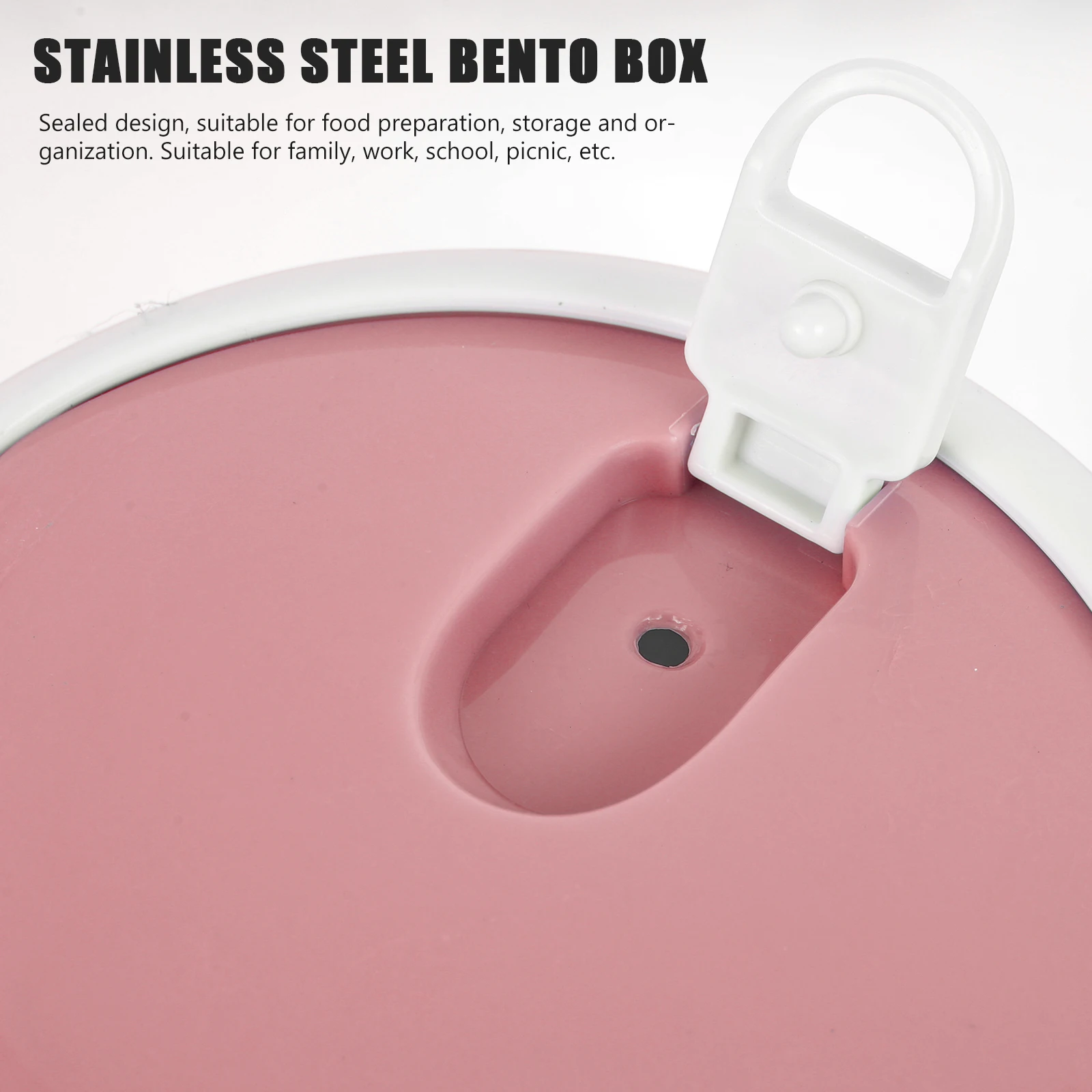 

Stainless Steel 3 Tier Bento Box Multi Compartment Lunch Holder Ideal for Work School Camping Leak Resistant Portable Food Case