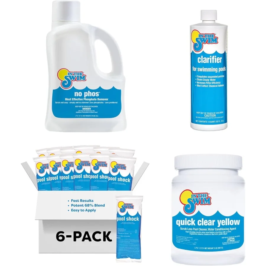 Recuperación de algas mostaza Derrota de algas amarillas en piscinas con solución de inicio efectiva de agua clara simple para Rapi