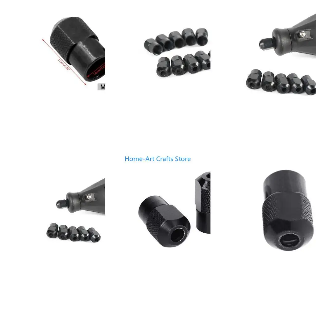 Y3NA Replacement Drill Keyless Bit Chuck Rotary Tool Adapter for Dremel M8x0.75mm