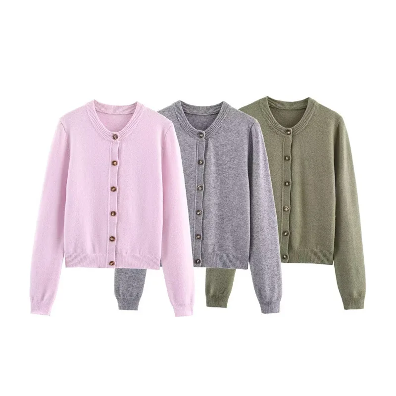 Autumn New Fashionable Simple Blended Long-sleeved Jacket