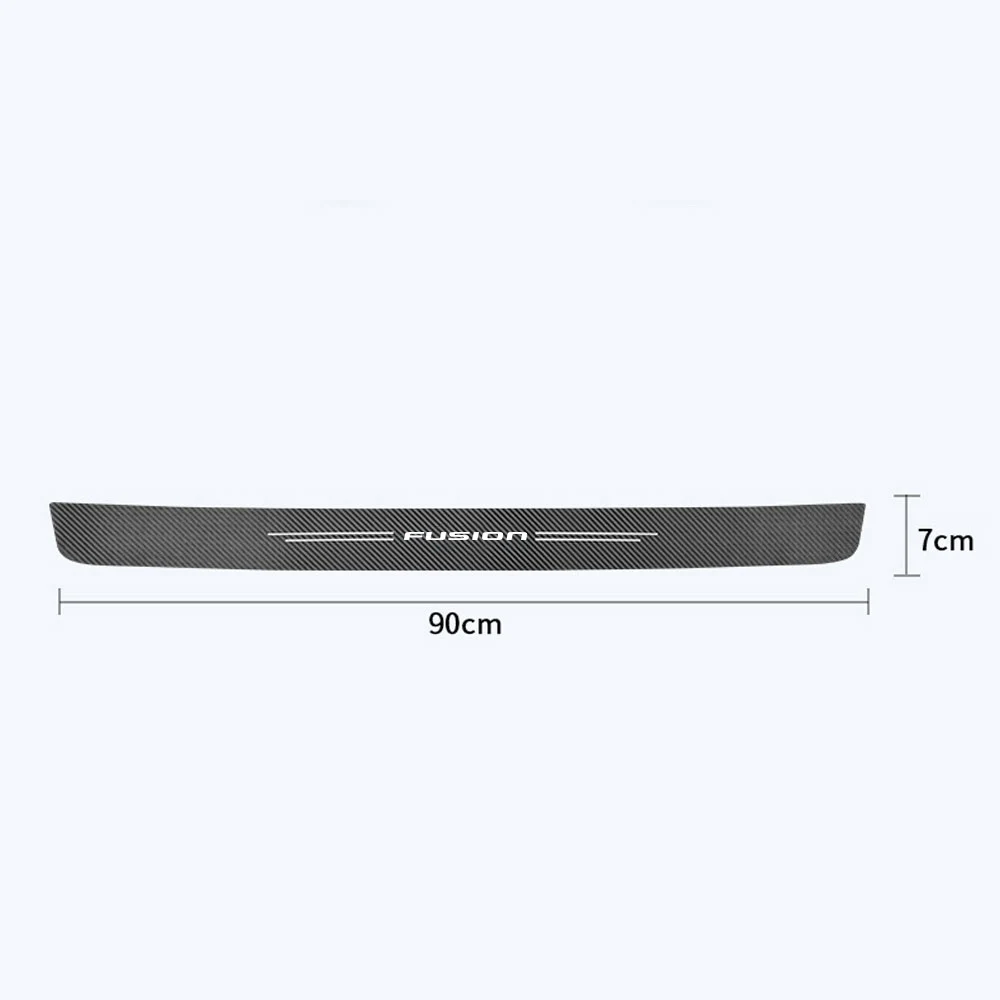 for ford fusion 4pcs Car threshold trunk car accessories