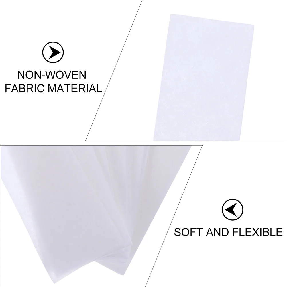 

Wax Paper Strips for Hair Removal 5 Bags Home Waxing Kits Women Body Fabric Manicure Beauty Salon Professional Use