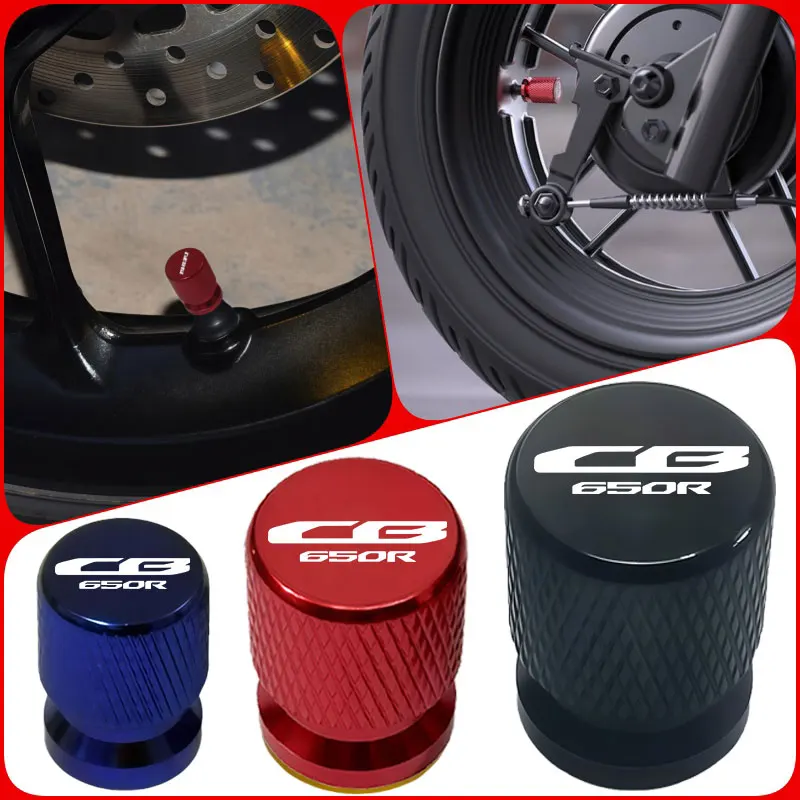 

For HONDA CB650R CB650 2014-2023 CB650F CBR650F Motorcycle aluminum alloy accessories, tire valve cover accessories