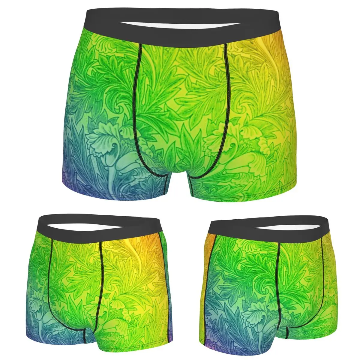 

Boxer Underpants Shorts Cousin Du Sol By William Morris Panties Men Breathable Underwear for Homme Man Boyfriend Gift