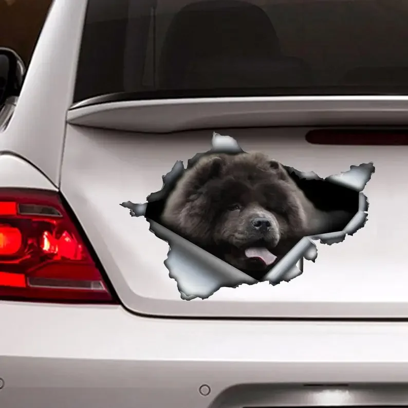 

Chow Chow Sticker , Vinyl Decal, Car Decoration, Chow-Chow Decal, Dog Sticker, Dog Decal