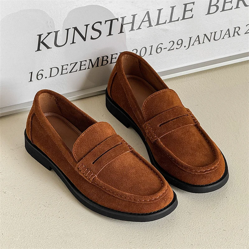 Casual men's loafers Retro high-quality minimalist style Fashion Party Dance Outdoor street Business Daily Quality Shoes