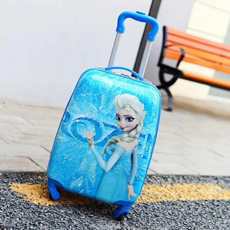 Disney Kids trolley luggage cartoon children\'s suitcase with wheels cute lovely kids luggage for girls boys gift rolling luggage