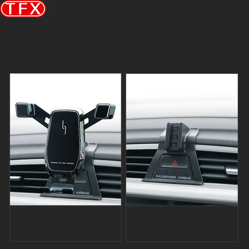 

For Geely Atlas 2016-2022 Car Styling Mobile Phone Holder Air Vent Mount Gravity Bracket Stand Auto Modified Accessories