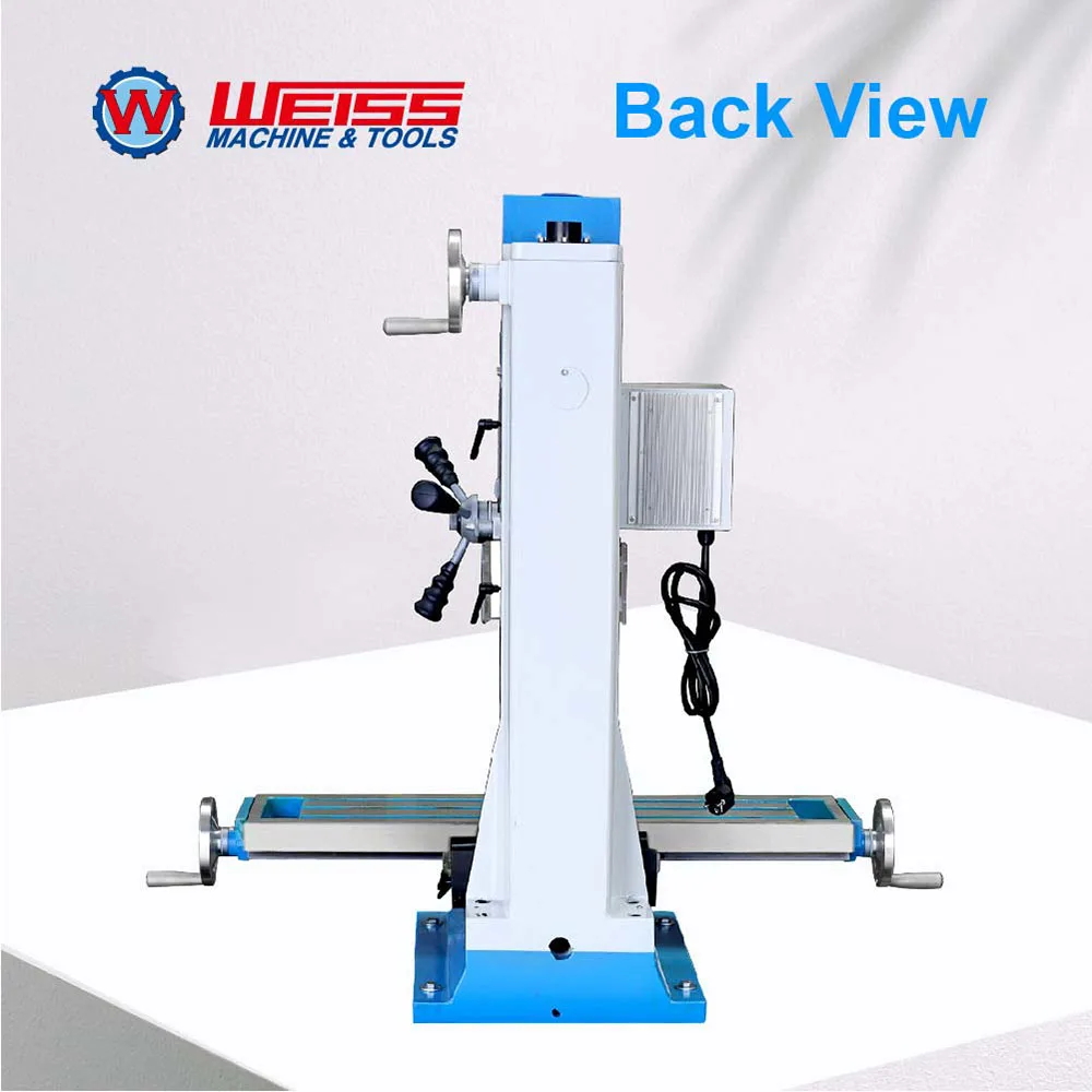 ماكينة طحن WEISS VM32L ماكينة حفر طحن متغيرة 100-2250 دورة في الدقيقة 1500 وات مثقاب مطحنة بدون فرش