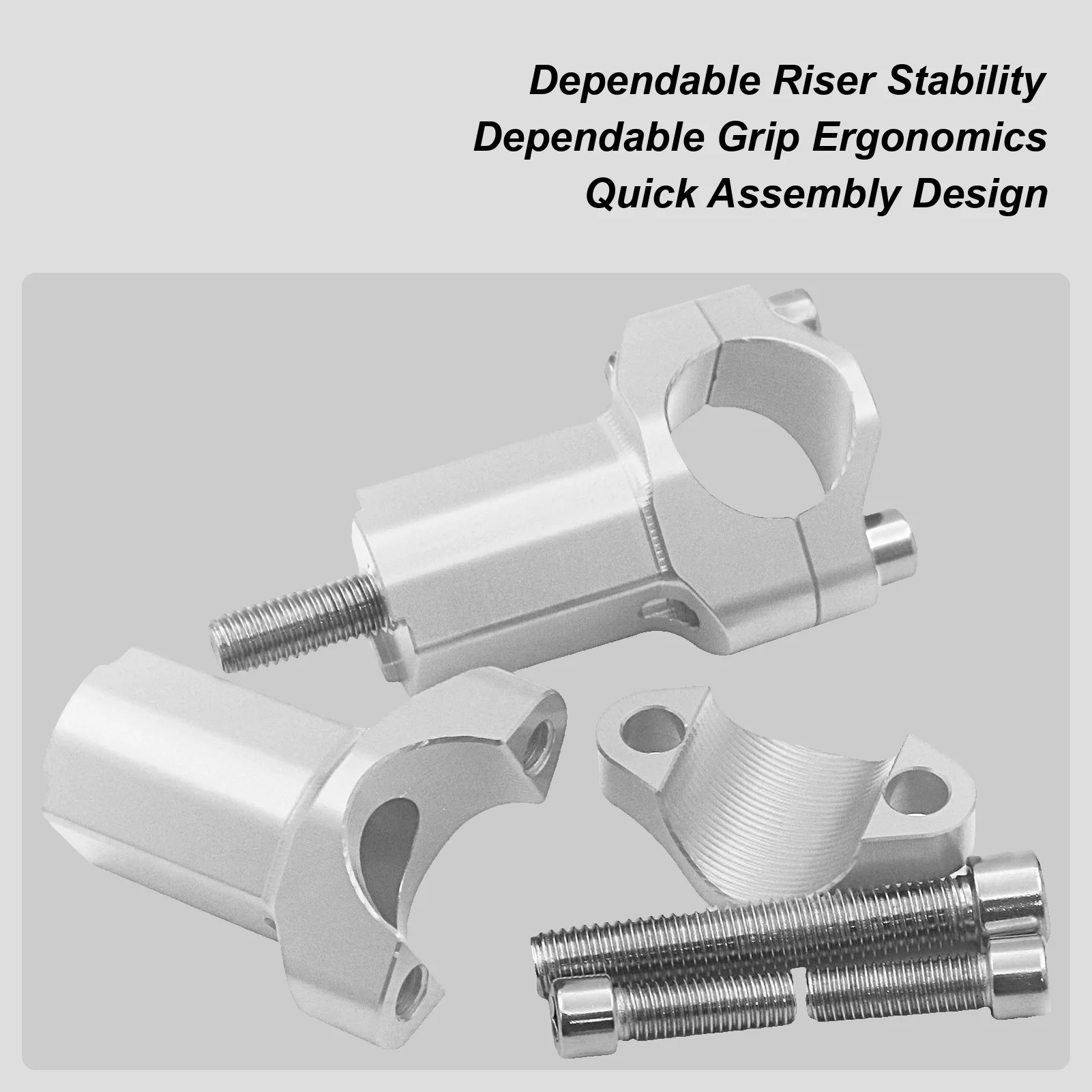 

Handlebar Riser For Motorcycle Fat Handlebar Mount Clamp For Motorcycle Motorbike Replacement Handle Aluminum Alloy Accessories