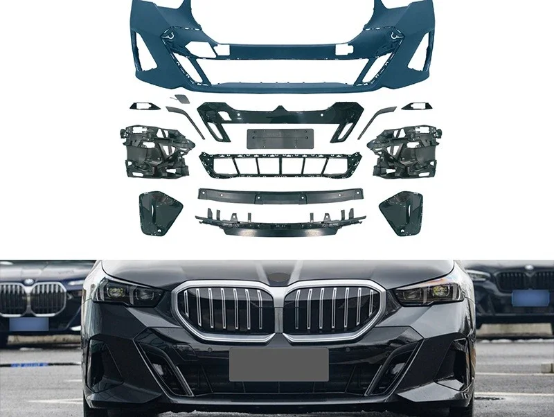 Suitable for BMW 5 Series Surround G60G68 To MT Sports Front and Rear Bar Assembly Side Beam Large Surround Kit
