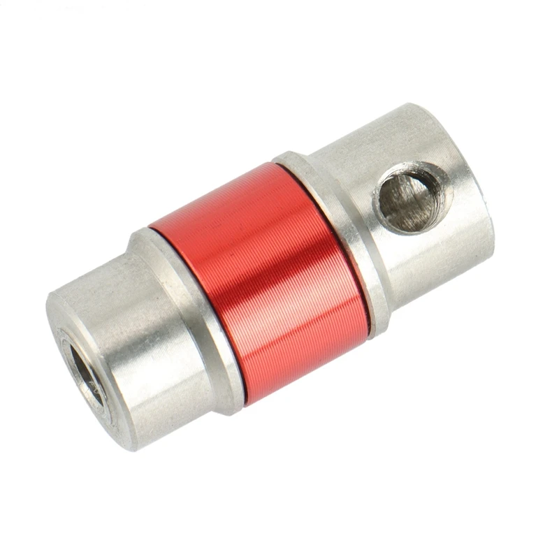 Conector de eje de junta Universal de acoplador de 4x4mm para piezas de conexión de barcos eléctricos sin escobillas RC