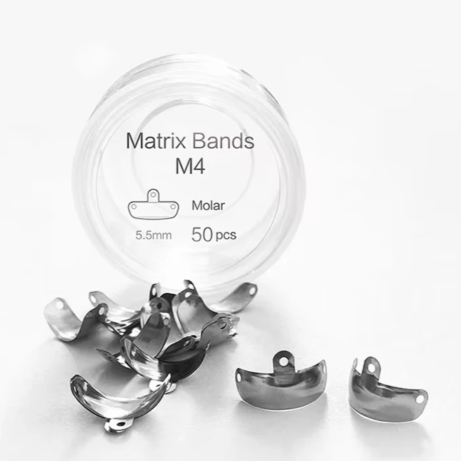 50/Pk Professional Sectional Matrix System Refill 3.5mm-6.5mm Matrices Bands