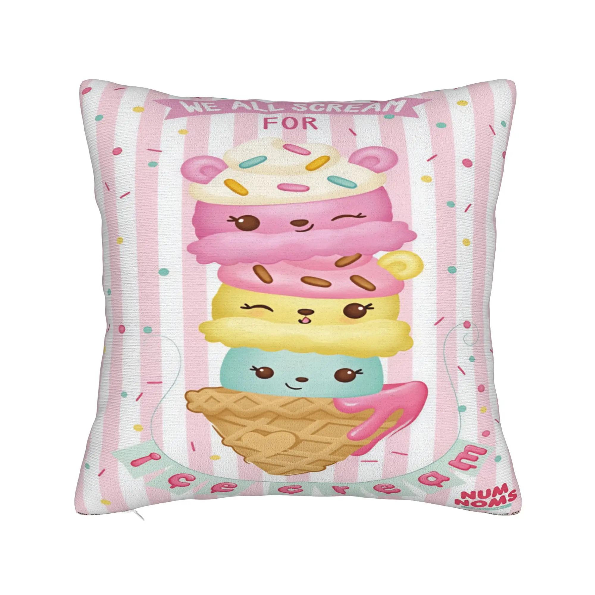 Num N-Noms Pillow Case  Custom Pillow Cover For Wedding Party Home Decor Novelty Pillowcases