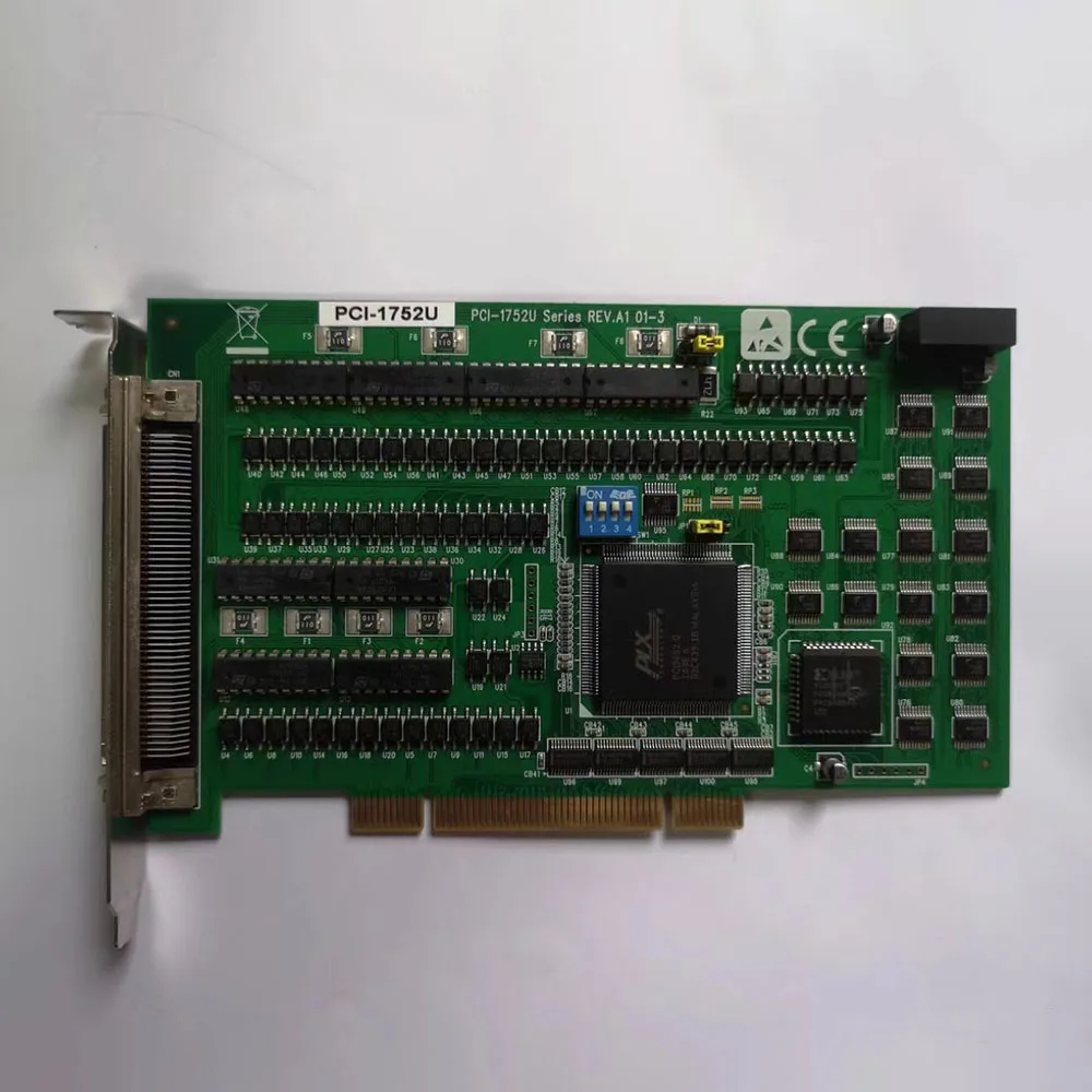 PCI-1752 For Advantech 64 channel isolation protection digital output card Data acquisition card PCI-1752U REV.A1