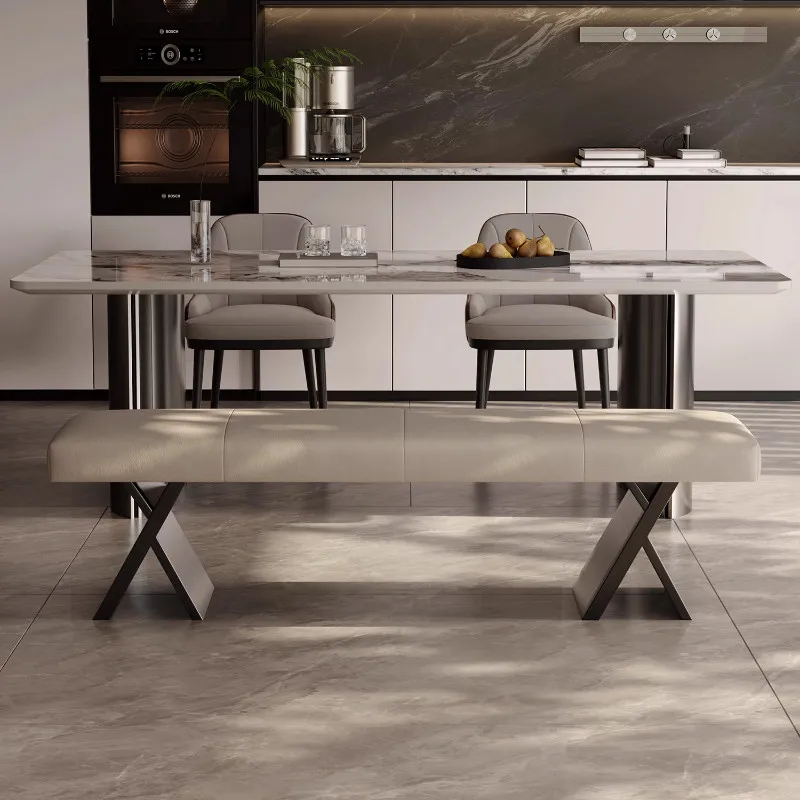 

Бытовые дизайнерские обеденные табуреты Современный минималистский итальянский стиль Роскошные обеденные табуреты Длинная креативная мебель Табуреты JT40D