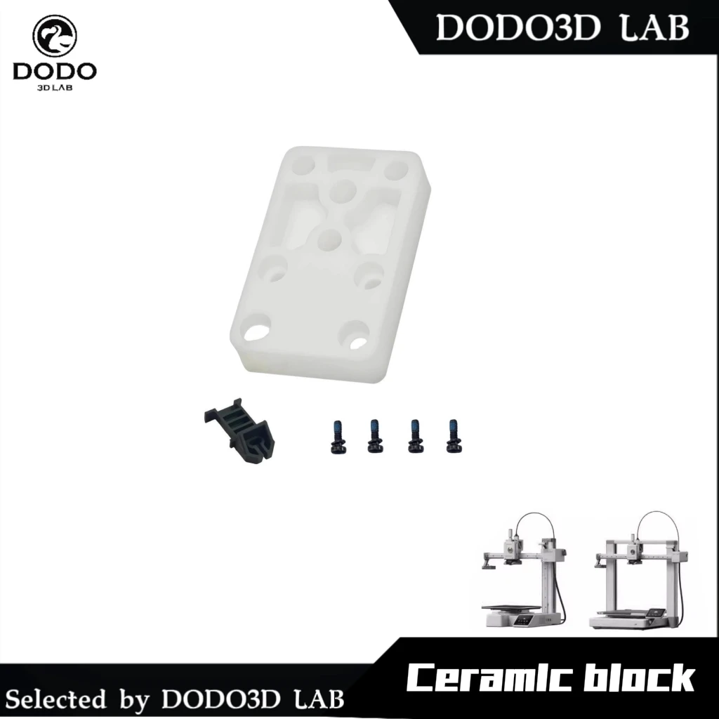 

DODO 3D Labs Compatible with Bambulab printer A1/A1mini/H2D heating component ceramic insulation block