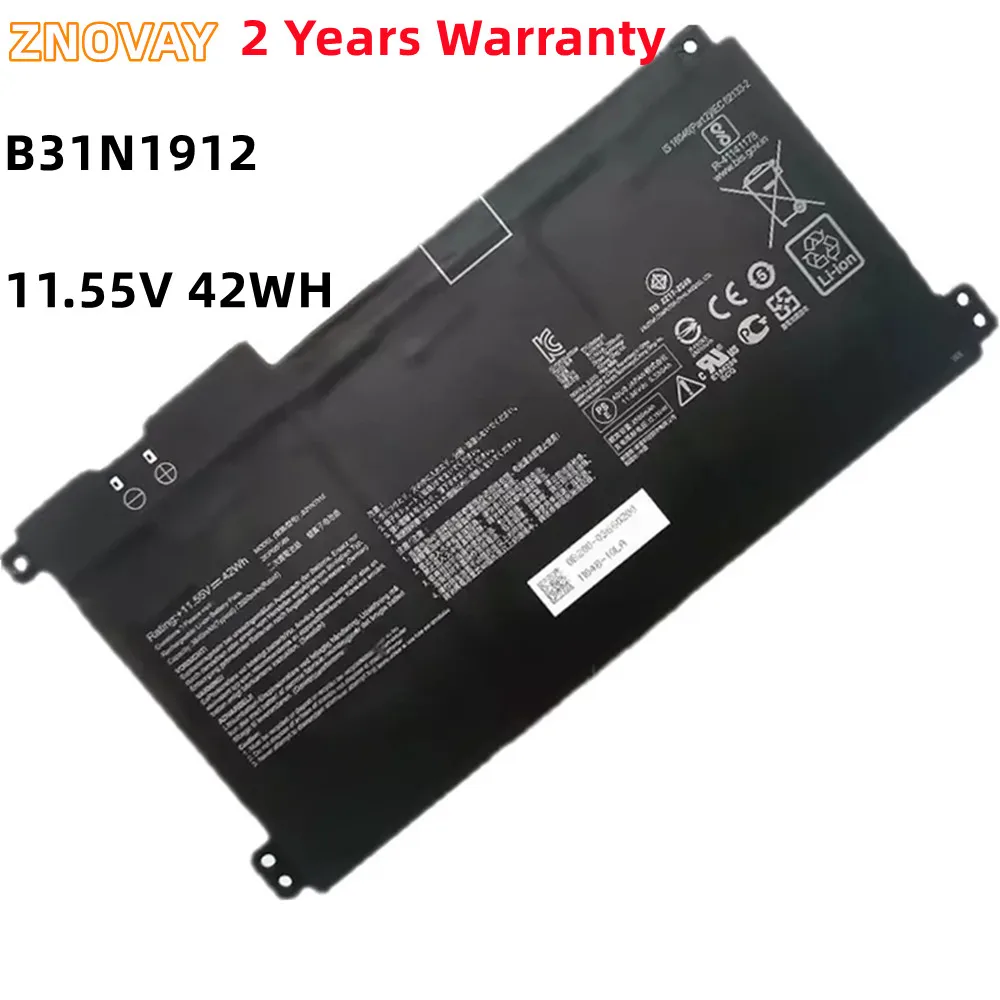 Nieuwe C31N1912 B31N1912 11.55V 42Wh Laptop Batterij Voor Asus VivoBook 14 E410MA L410MA E410KA E510MA E510KA F414MA L510MA R522MA