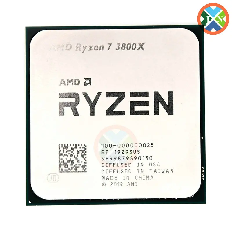 AMD Ryzen 7 3800X R7 3800X 3.9 GHz Eight-Core Sixteen-Thread CPU Processor 7NM L3=32M 100-000000025 Socket AM4