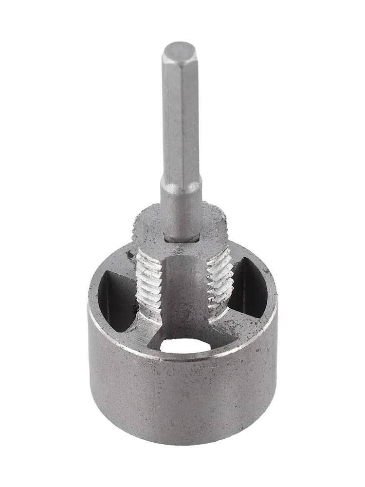 

1pc Multi-functional Water Pipe Drill Bit For 1/2inch 3/4inch PPR Water Pipe Thread Opener Tool Plastic Metal Pipes Accessories