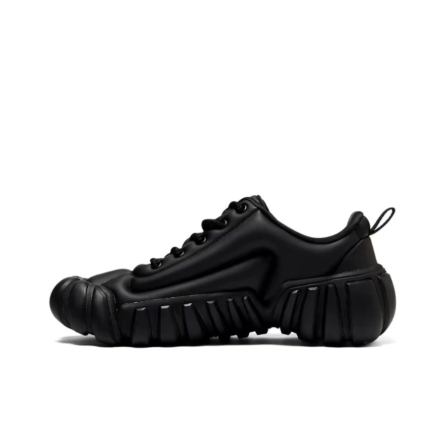 Onitsuka Tiger Dentigre Puff Unisex Black Low-Top Runners  Minimalist High-End Lightweight Durable Design 1183C147-001