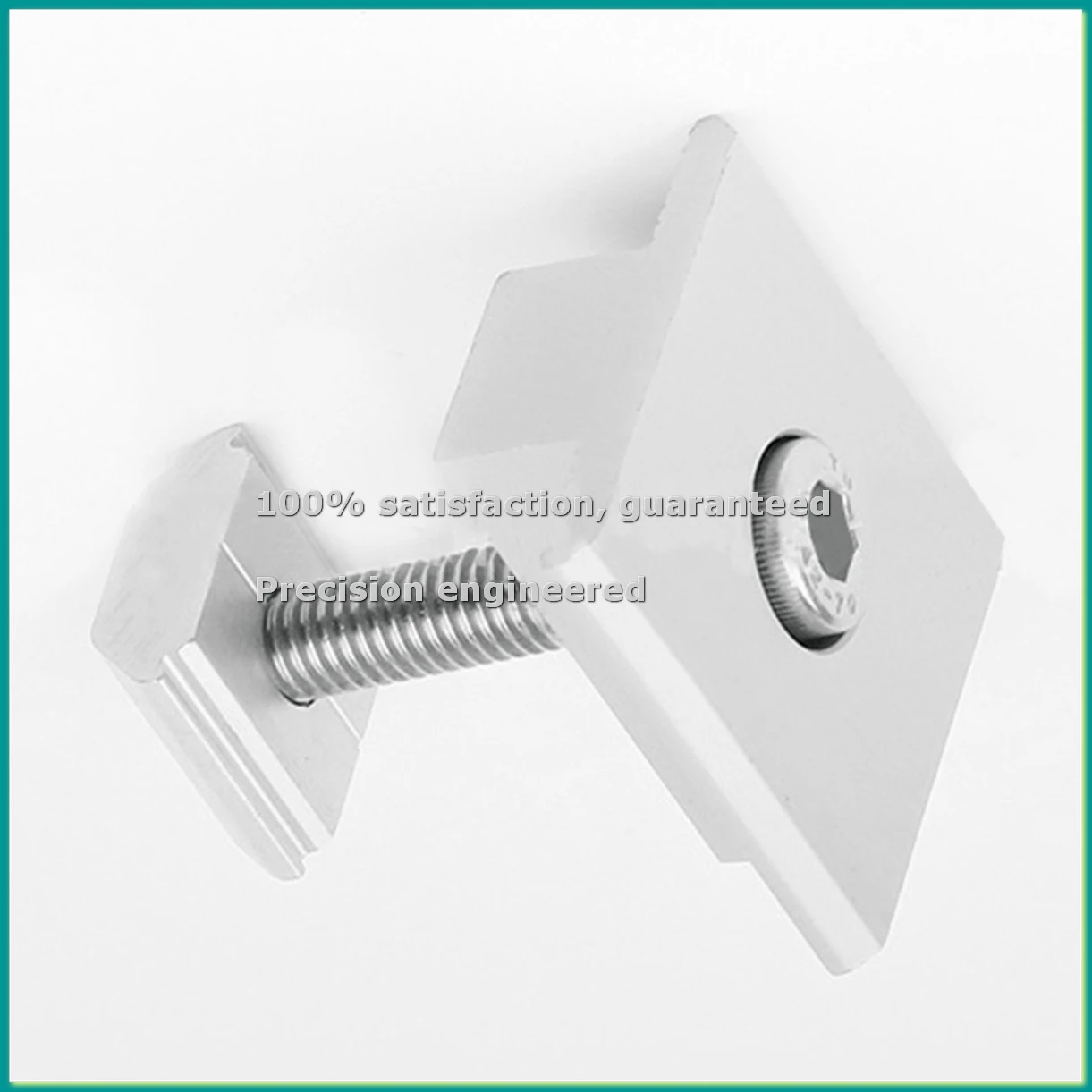 10Pcs Solar Clamp Adjustable Solar Panel Bracket Clamp Wide Photovoltaic Support for Solar Panel System 30mm-A14I
