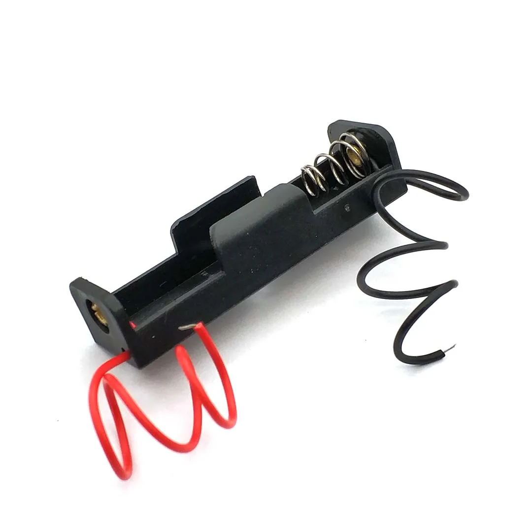 10 Stück 1-Zellen-AA-Batteriehalter 1,5 V ohne Abdeckung mit 150 mm 26AWG verzinntem Draht, DIY-Elektronikschaltkreis-Stromversorgung, Batterie nicht enthalten – Detail 5