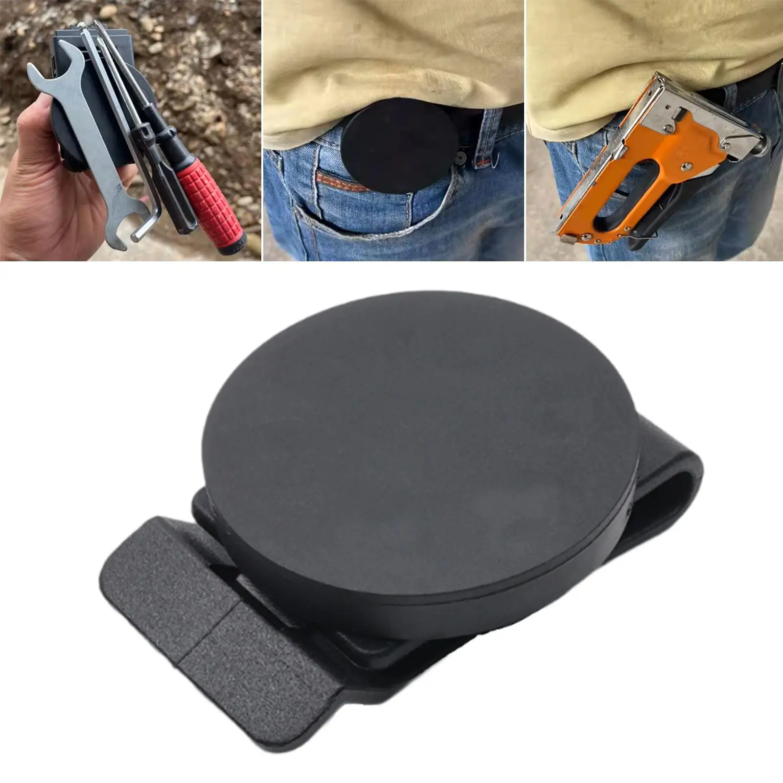 Magnetic Belt Clip Easily Install Sturdy Tool Holder for Screwdrivers Screws