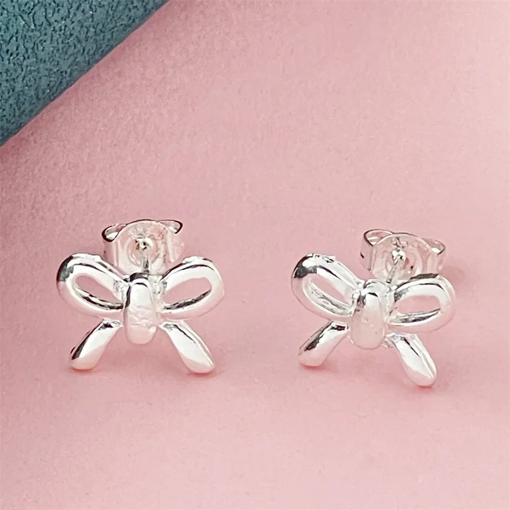 925 Sterling Silver Earrings Star Zircon Earrings Ladies Dinner Birthday Gift Jewelry