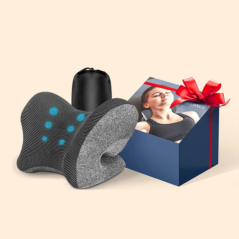 

Новинка 2023, тренд, расслабляющее носилки, устройство для вытягивания шеи, подушка для шеи, плеч, массажер, новый продукт