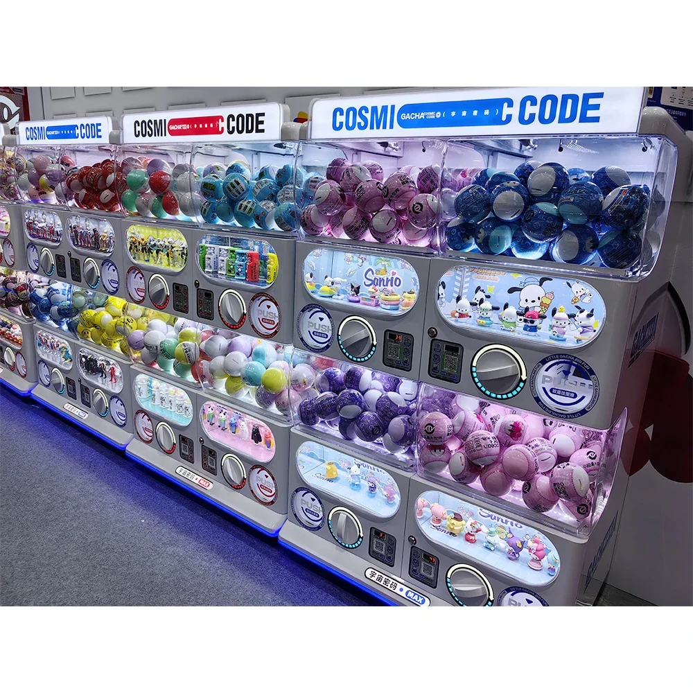 

# Новый автомат для скручивания яиц, торговый автомат для больших капсул, космический код, призовой автомат для металлических капсул