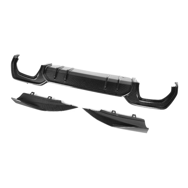 High Quality Carbon Fibre Body Kit Front Bumper Lip Diffuser Side Skirts AO Style