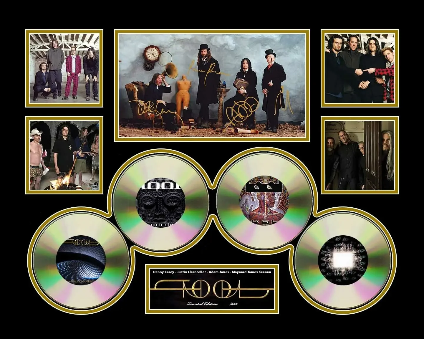 TOOL FEAR INOCULUM 10000 DAYS Album Signature Silk Poster custom Home Decorative Wall Painting