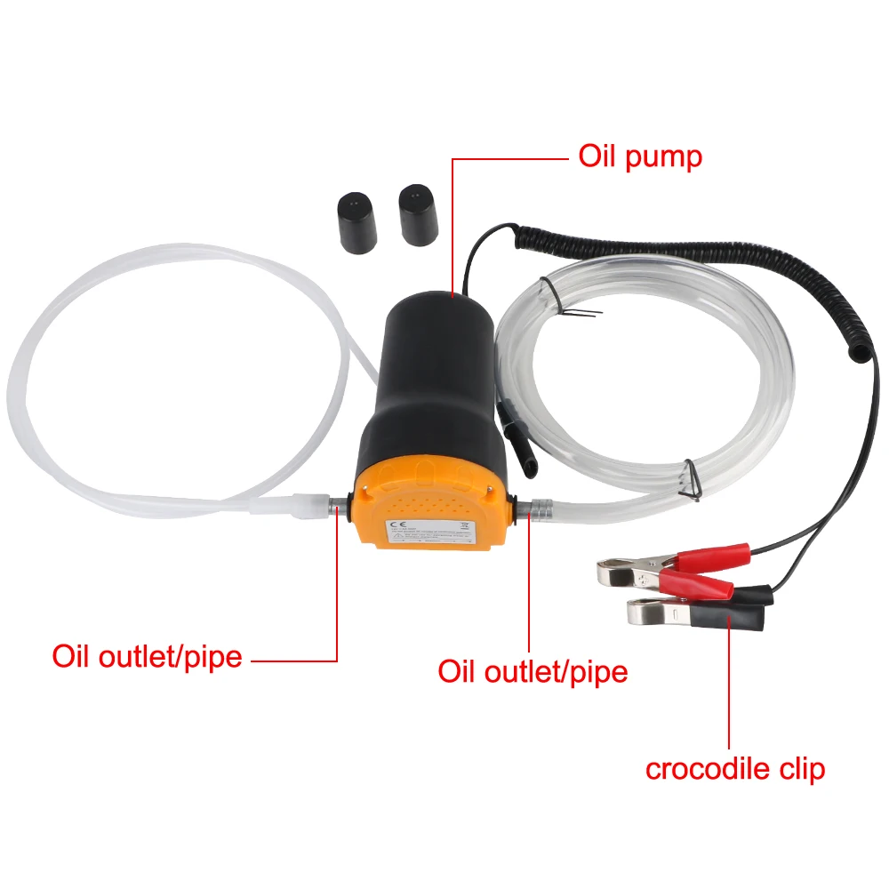 

60 Вт 12 В автомобильный топливный насос газовый насос со шлангом электрические автоматические поглощающие инструменты для замены масла водяной насос лодка бензиновый насос