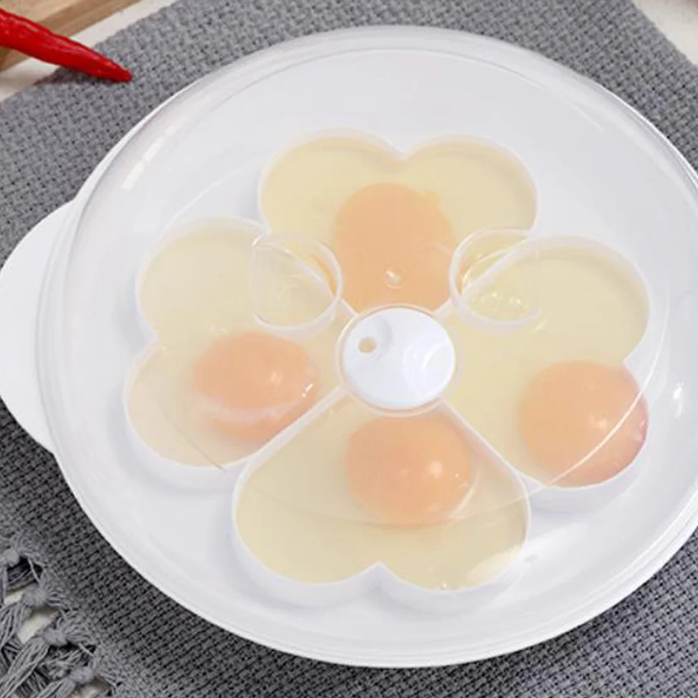 

2Pcs Compact Egg Steamer Practical Easy Use Dishwasher Safe Microwave Egg Cooker Mold Fried Home Kitchen Microwave Eggs Maker