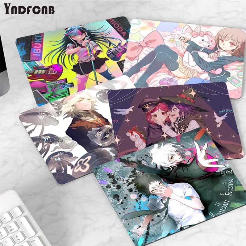 

Danganronpa 25x29cm Small Gaming Mouse Pad Gamer Desk Mat Keyboard Pad Decoration Mause Pad For Teen Girls Bedroom