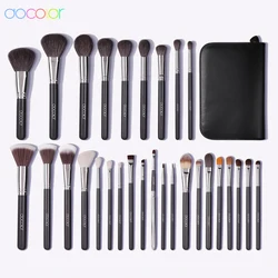 Docolor Makeup Brushes Set 29pcs Professional Natural Goat Hair Foundation Powder Eyeshadow Blushes Cosmetic Brushes With Bag