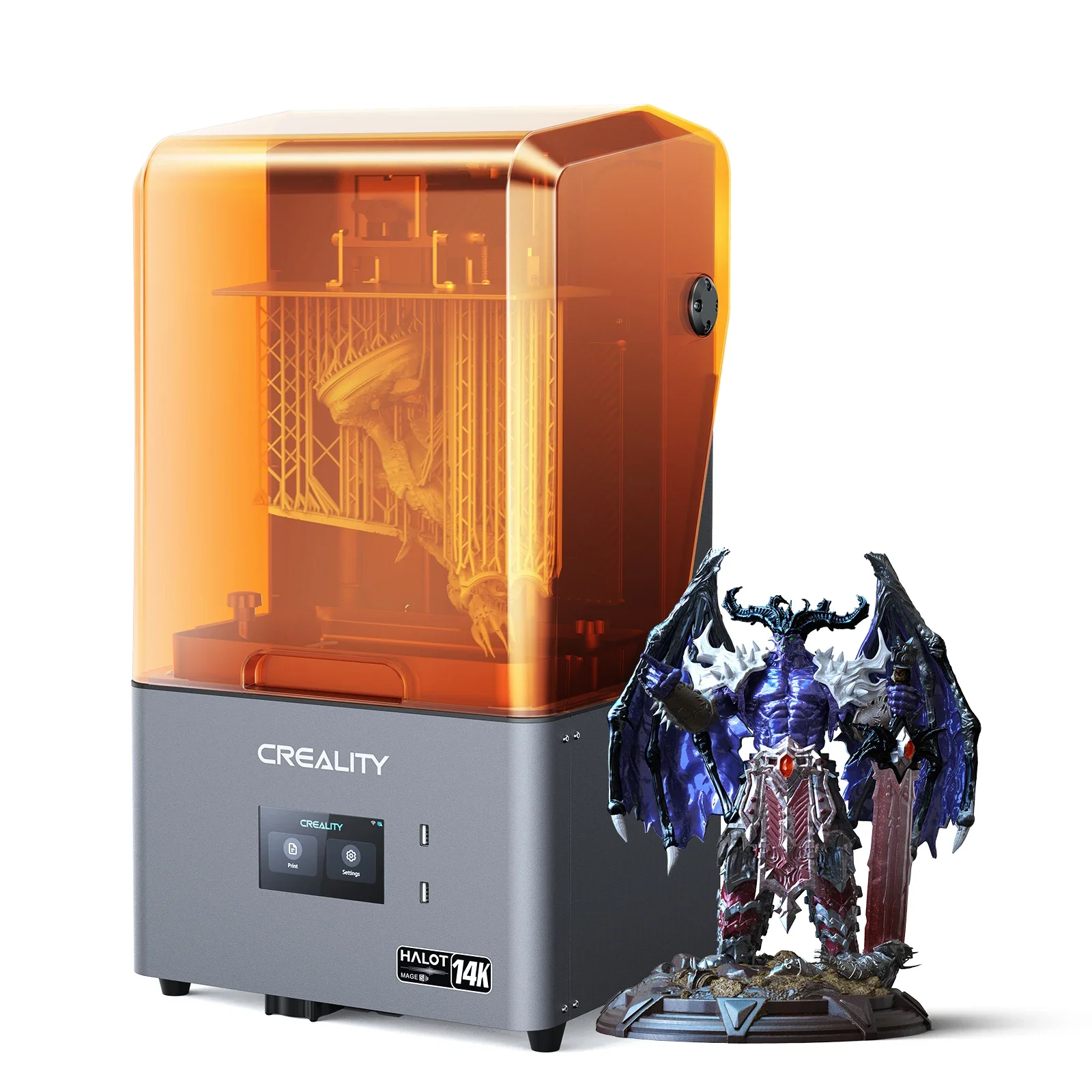 Creality Halot Mage S 14k high resolution Resin 3D Printer