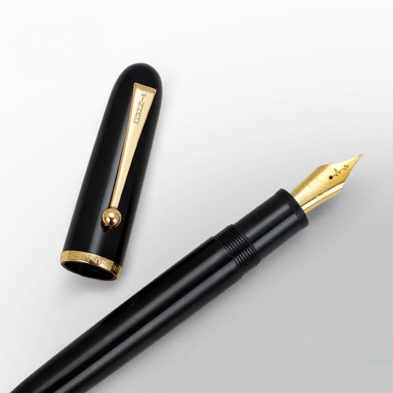 

Перьевая ручка Jinhao 2026, прозрачная, герметичная, с большим объемом чернил, с наконечником Long Knife 3.0 0.5F, для каллиграфии и деловой переписки, подарки