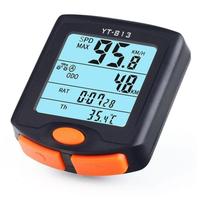 G82 BOGEER YT-813 Bicycle Computer  Bike Speed Meter Digital  Multifunction Waterproof Sensors Speedometer Full Screen Backlight