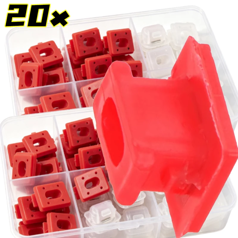 Car Dashboard Trim Clips 5/10/20PCS Auto Interior Nylon Push-Fit Fasteners Door Trim Clips Retainers Rivets for BMW 3 Series