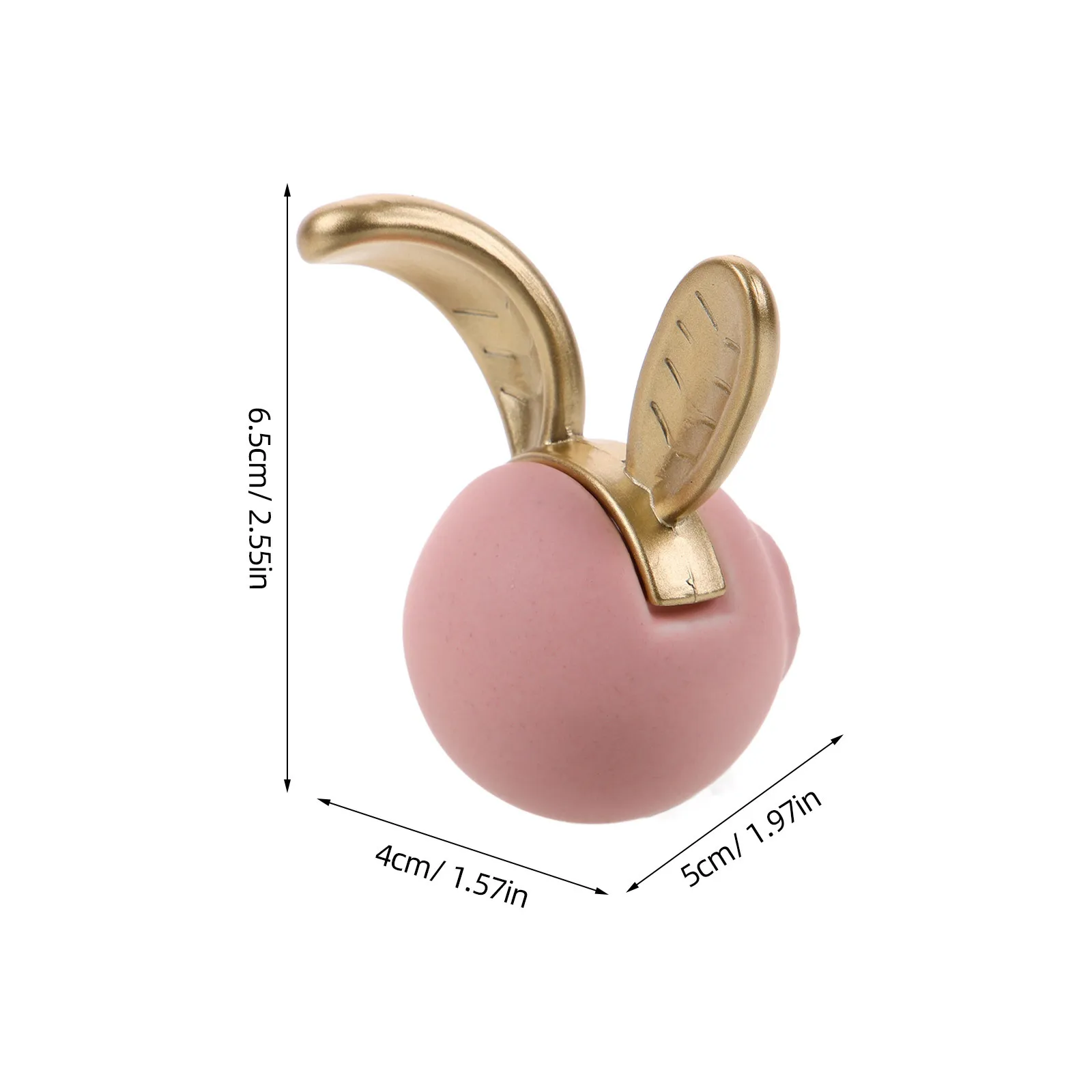 2 قطعة مقابض رأس أرنب رائعتين السيراميك سبائك الزنك درج يسحب للأثاث ديكور استخدام مضمد المقابض مقبض كابينة #3